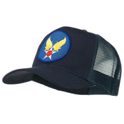 Air Force Military Patched Mesh Cap