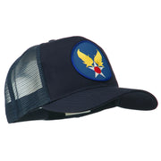 Air Force Military Patched Mesh Cap