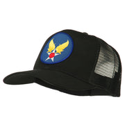 Air Force Military Patched Mesh Cap