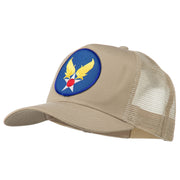 Air Force Military Patched Mesh Cap