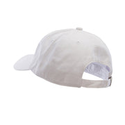 High Smiley Face Embroidered Unstructured Cotton Twill Washed Cap