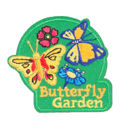 Garden Embroidered Patches