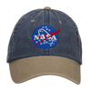 NASA Insignia Embroidered Washed Two Tone Cap