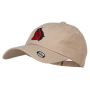 Georgia Football State Map Embroidered Unstructured Cap