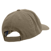 Rhode Island Logo Embroidered Low Profile Dyed Cotton Twill Cap - Olive OSFM