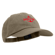 Rhode Island Logo Embroidered Low Profile Dyed Cotton Twill Cap - Olive OSFM