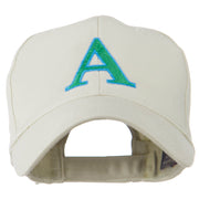 Greek Alphabet Alpha Embroidery Cap