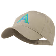 Greek Alphabet Alpha Embroidery Cap