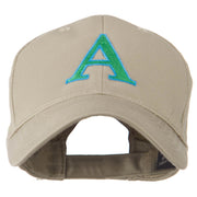 Greek Alphabet Alpha Embroidery Cap