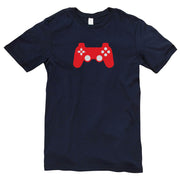 Game Controller Graphic Design Short Sleeve Cotton Jersey T-Shirt