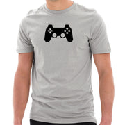 Game Controller Graphic Design Short Sleeve Cotton Jersey T-Shirt