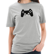 Game Controller Graphic Design Short Sleeve Cotton Jersey T-Shirt