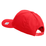 USMC Semper Fi Embroidered 6 Panel Structured Cotton Twill Cap Made in USA - Red OSFM