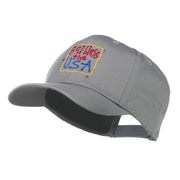 God Bless the USA Embroidered Cap