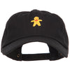 Gingerbread Man Embroidered Unstructured Cap