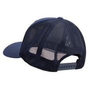 Licensed US Navy Retired Embroidered Flexfit Mesh Trucker Cap