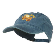 Good Times Beer Image Embroidered Washed Cap