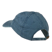 Good Times Beer Image Embroidered Washed Cap