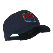 God Bless the USA Embroidered Cap