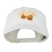 Good Times Beer Image Embroidered Washed Cap