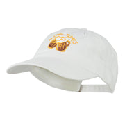 Good Times Beer Image Embroidered Washed Cap