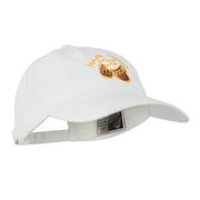 Good Times Beer Image Embroidered Washed Cap