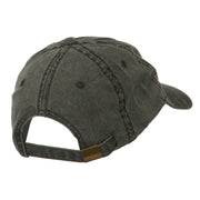 Good Times Beer Image Embroidered Washed Cap