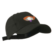 Golf Club and Ball Embroidered Cap