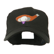 Golf Club and Ball Embroidered Cap