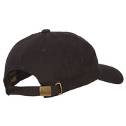 Glitter Merry Christmas Embroidered Unstructured Washed Cap