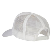 US Coast Guard Anchors Embroidered Solid Cotton Mesh Pro Cap