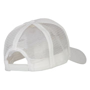 US Coast Guard Anchors Embroidered Solid Cotton Mesh Pro Cap