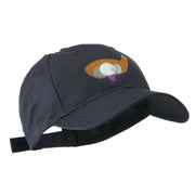 Golf Club and Ball Embroidered Cap