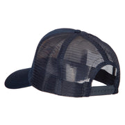 US Coast Guard Anchors Embroidered Solid Cotton Mesh Pro Cap