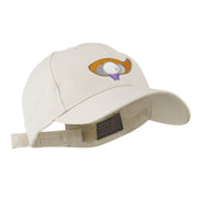 Golf Club and Ball Embroidered Cap