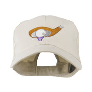 Golf Club and Ball Embroidered Cap