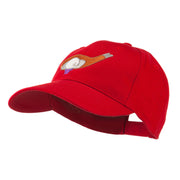 Golf Club and Ball Embroidered Cap