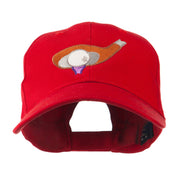 Golf Club and Ball Embroidered Cap