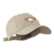 Golf Club and Ball Embroidered Cap