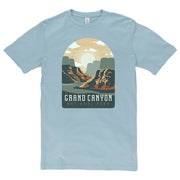 Grand Canyon National Park Cotton Short Sleeve Deluxe Jersey Graphic Shirt