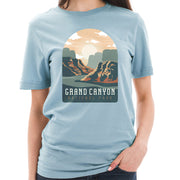 Grand Canyon National Park Cotton Short Sleeve Deluxe Jersey Graphic Shirt