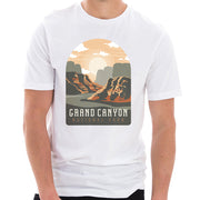 Grand Canyon National Park Cotton Short Sleeve Deluxe Jersey Graphic Shirt