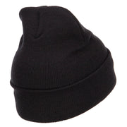 Greada Flag Embroidered Long Beanie