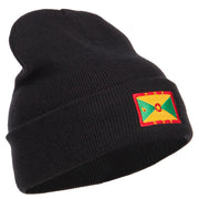 Greada Flag Embroidered Long Beanie