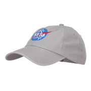 NASA Insignia Embroidered Garment Washed Cap