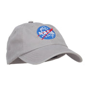 NASA Insignia Embroidered Garment Washed Cap