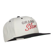 Grand Slam Embroidered Snapback Cap