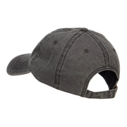 God Bless Our Troops Embroidered Washed Cap