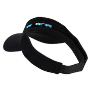 No Bad Days Icon Embroidered Cotton Twill Sun Visor - Black OSFM