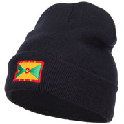 Greada Flag Embroidered Long Beanie